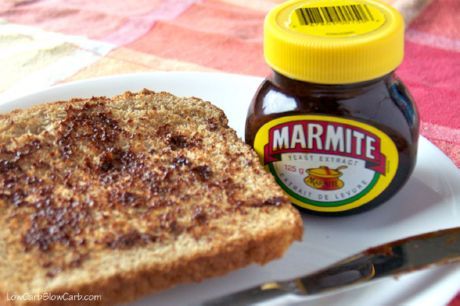 42. Tost z masłem i marmite, Wielka Brytania